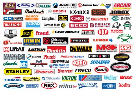 Tool Brands .